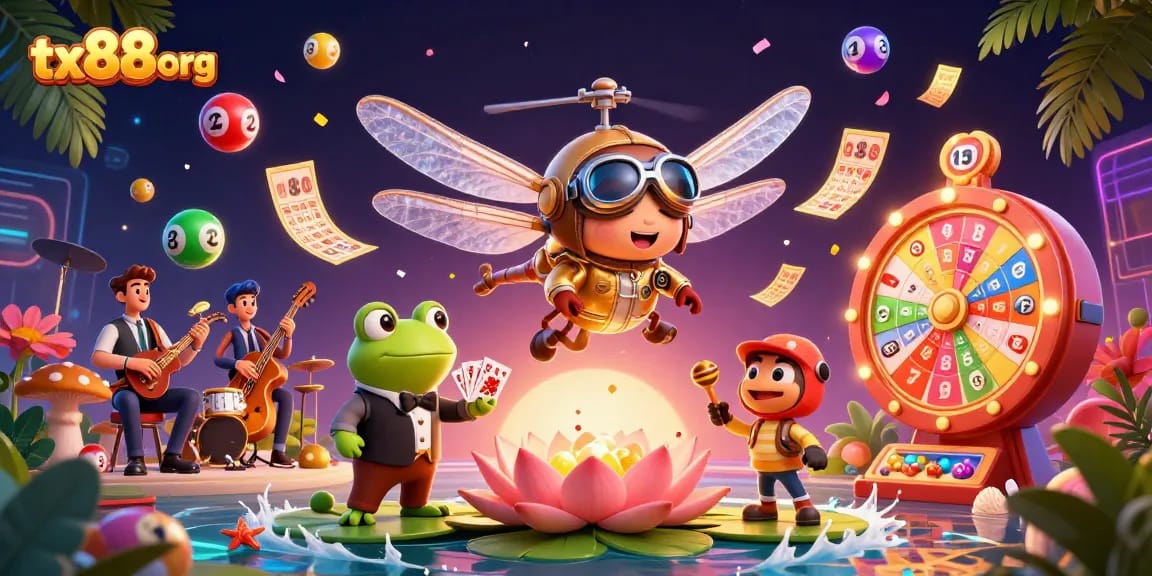 Experience thrilling bets with tx88org at the vibrant lily pad casino scene.