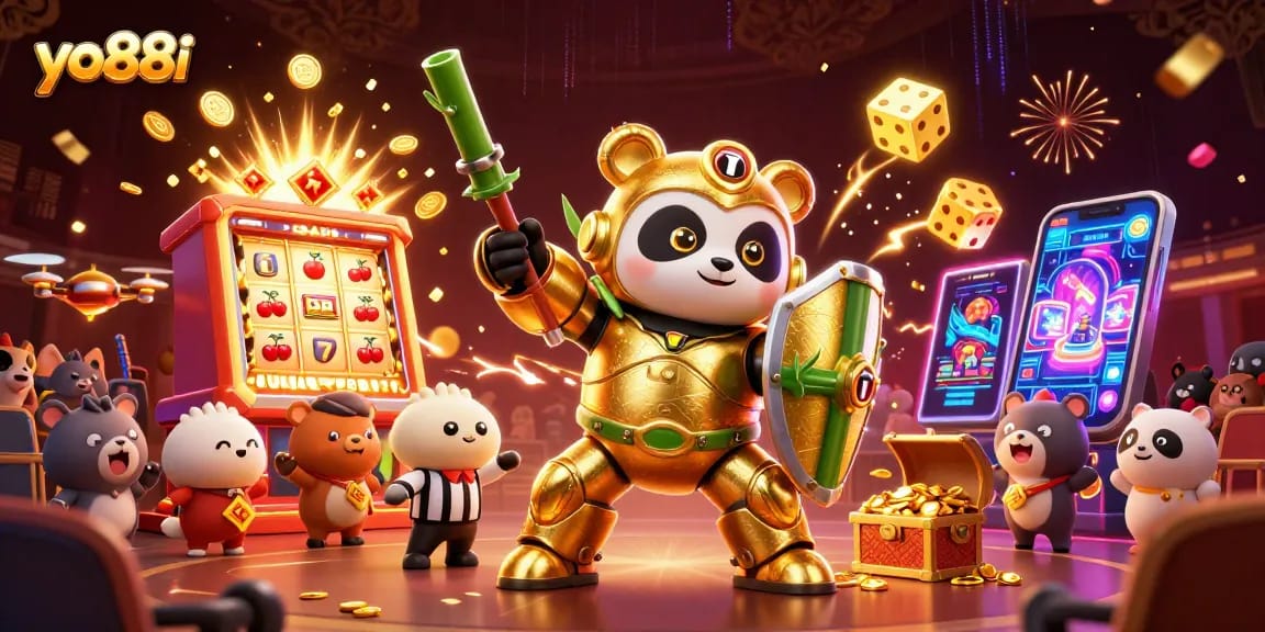 Engage with thrilling slot action at yo88i, featuring exploding jackpots and vibrant gaming elements.