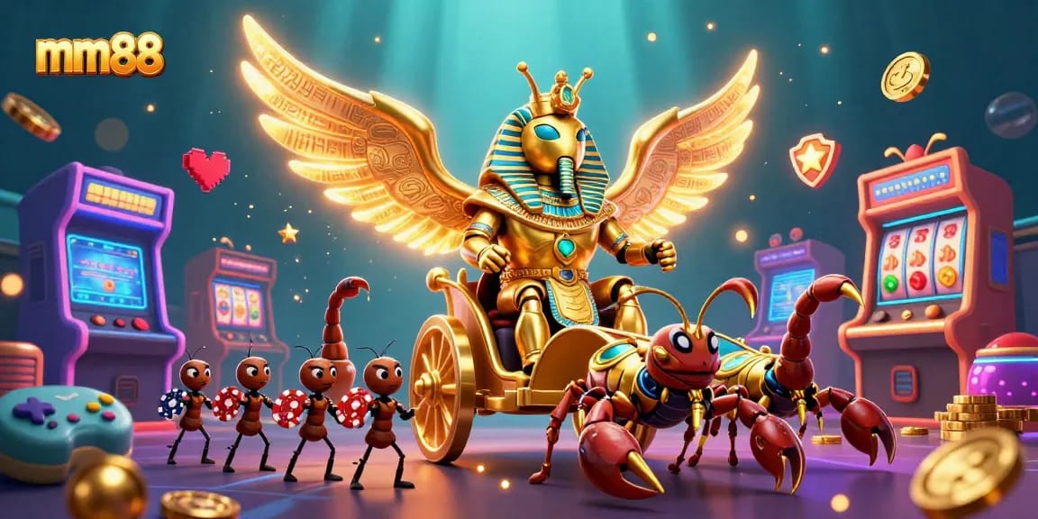 Engage with thrilling mm88 casino experiences featuring vibrant characters and dynamic elements.