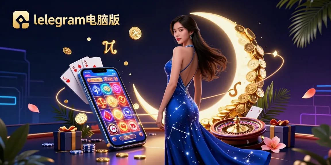 通过telegram电脑版参与刺激的赌场活动，特色多彩的老虎机游戏和节日装饰。