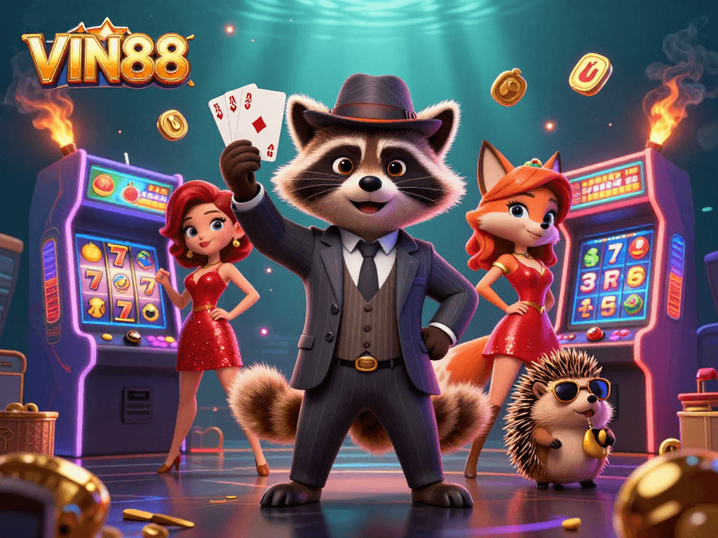 Experience thrilling wins and lavish gameplay at VIN88's vibrant online casino.