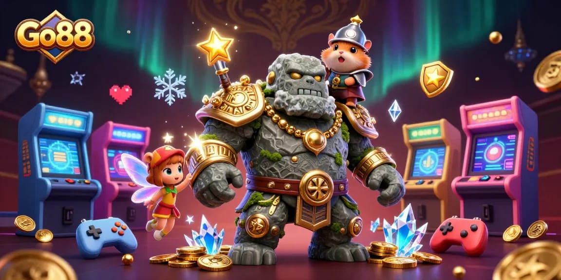 Experience thrilling gameplay at Go88 with an immersive 3D casino adventure featuring enchanting characters.