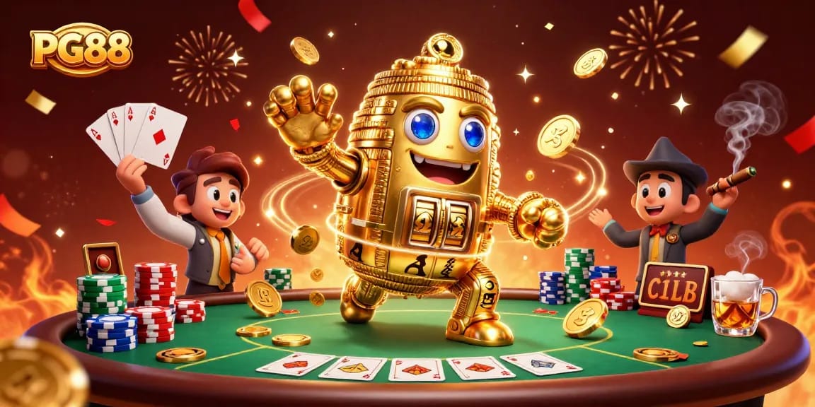 Engage in PG88’s stunning casino adventure with a vibrant, festive 3D animation.