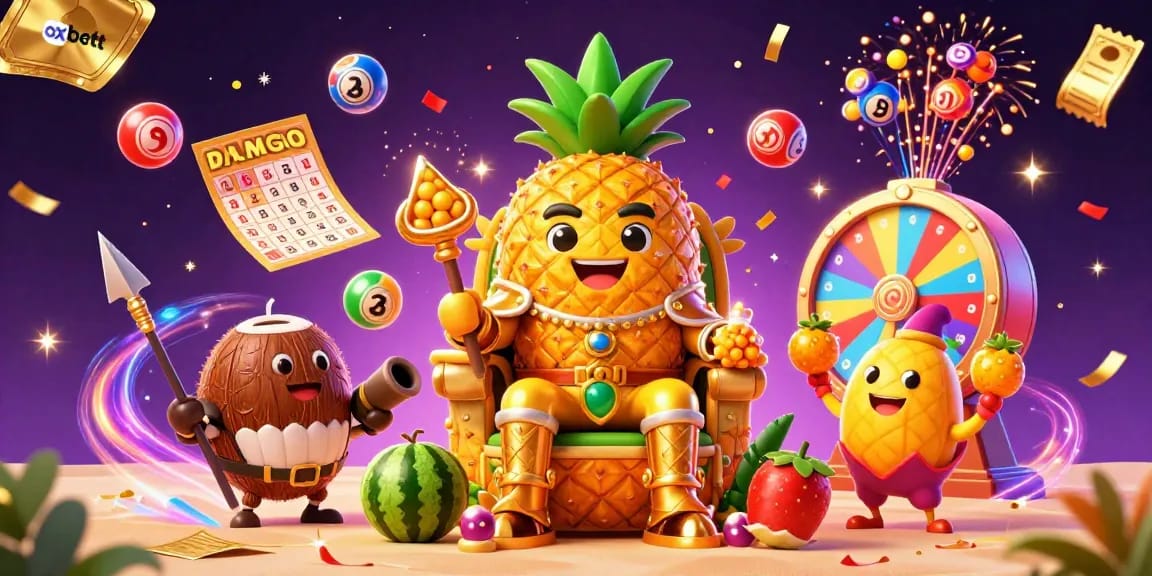 Experience thrilling wins with oxbett at a vibrant beach casino filled with lottery elements.