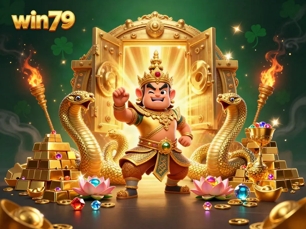Experience thrilling sports betting at win79 with captivating guardian figures and rich treasures.