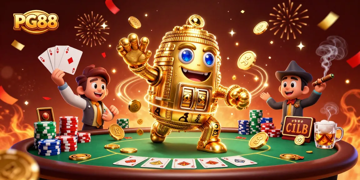 Engage in PG88’s stunning casino adventure with a vibrant, festive 3D animation.