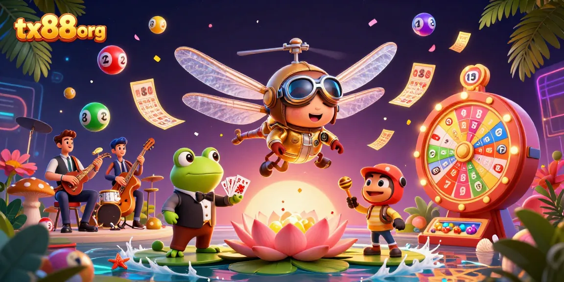 Experience thrilling bets with tx88org at the vibrant lily pad casino scene.