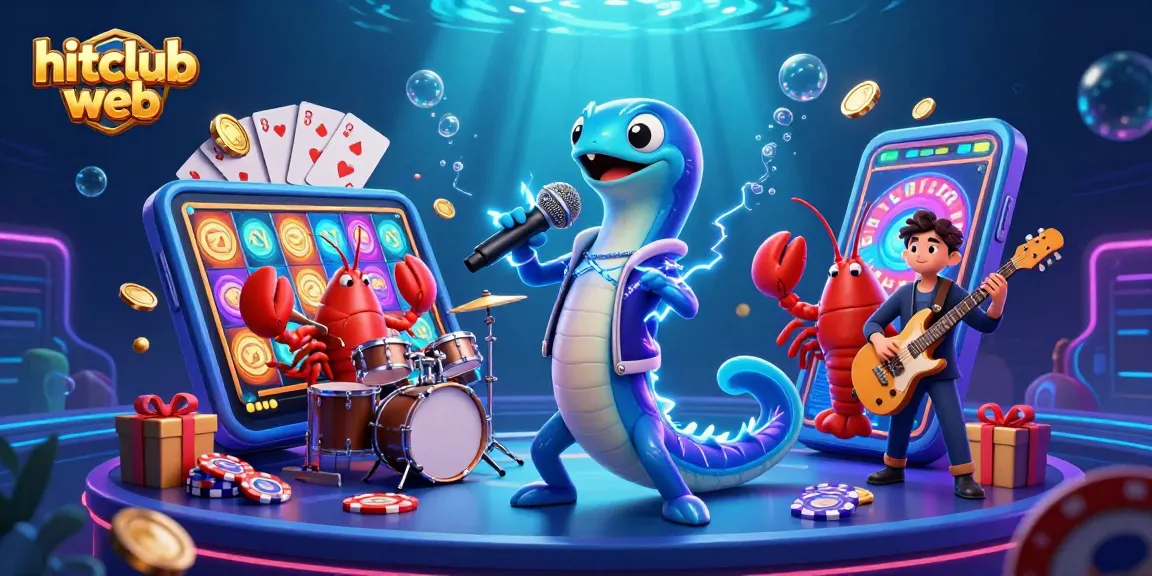 Win big with vibrant gaming elements in underwater casino showcasing hitclub web