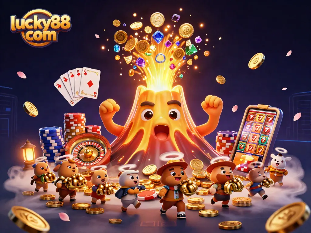 Experience thrilling gameplay at lucky88 com with vibrant treasures and dynamic casino elements.