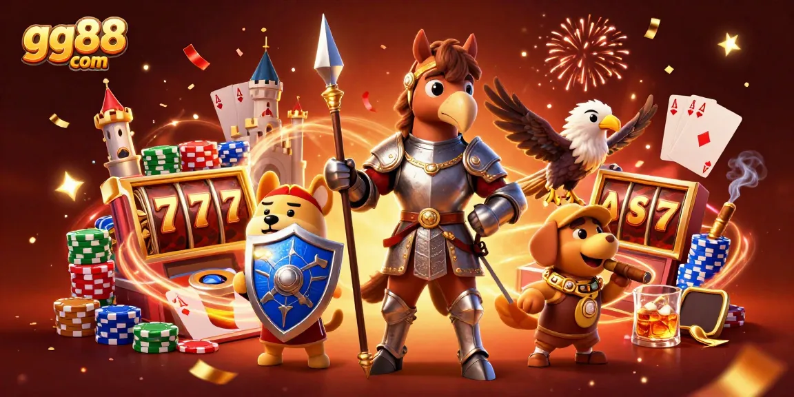 Experience thrilling slot action at gg88 com with knights, puppies, and sparkling jackpots.