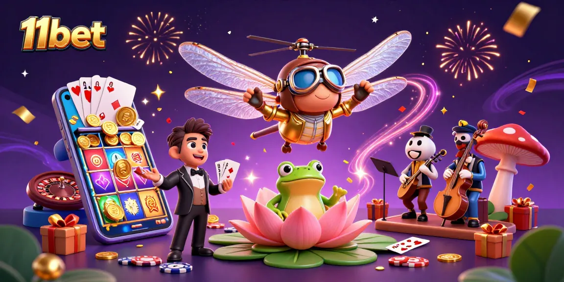 Join the 11bet adventure with thrilling slot games and vibrant casino action!